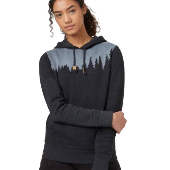 L | Juniper Hoodie Meteorite Black Heather - Picture 1 of 5